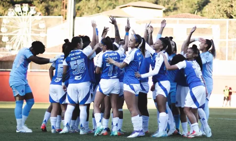 Nova Lima (MG), 17/05/2025 - Time do Cruzeiro derrota o Ferroviária pelo Campeonato Brasileiro Feminino de Futebol. Foto: Gustavo Martins/Cruzeiro