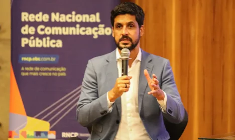 São Paulo (SP), 19/05/2025 - Com participação da EBC, o 1º Encontro da Rede Nacional de Comunicação Pública promove debates sobre o papel das emissoras públicas na prática do jornalismo, na programação cultural e na educação. Estão presentes representantes de organizações nacionais e internacionais, referências na oferta de um serviço público de comunicação gratuito, de qualidade e independente. Foto: Cadu Pinotti/Agência Brasil