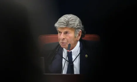 54869828722_bbe8fc24d2_o Brasília (DF), 21/10/2025 - Ministro Luiz Fux durante sessão no STF de julgamento da Ação Penal 2694 -Núcleo 4 da trama golpista. Foto: Gustavo Moreno/STF