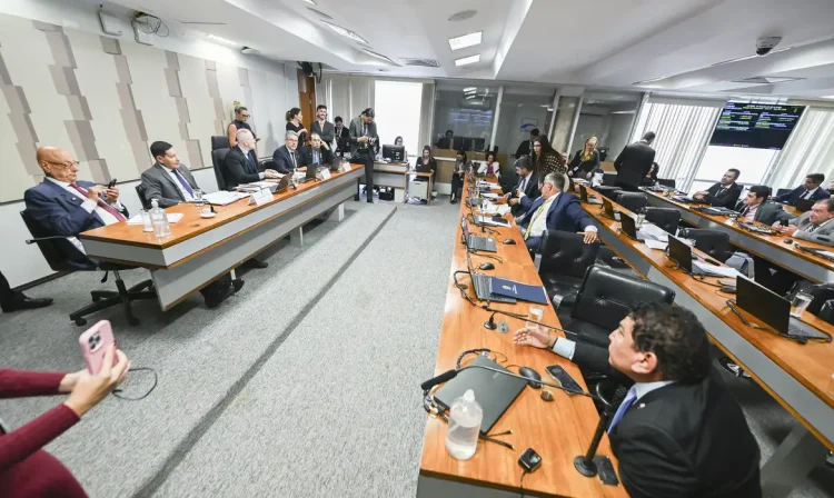 CPI do Crime Organizado (CPICRIME) realiza reunião para apreciação de requerimentos.

A finalidade da comissão é apurar a atuação, expansão e o funcionamento de organizações criminosas no território brasileiro, em especial de facções e milícias, de modo a permitir a identificação de soluções adequadas para o seu combate, especialmente por meio do aperfeiçoamento da legislação atualmente em vigor. 

Mesa: 
senador Esperidião Amin (PP-SC); 
presidente da CPICRIME, senador Fabiano Contarato (PT-ES);
relator da CPICRIME, senador Alessandro Vieira (MDB-SE);
vice-presidente da CPICRIME, senador Hamilton Mourão (Republicanos-RS);
senador Jorge Kajuru (PSB-GO).

Foto: Saulo Cruz/Agência Senado