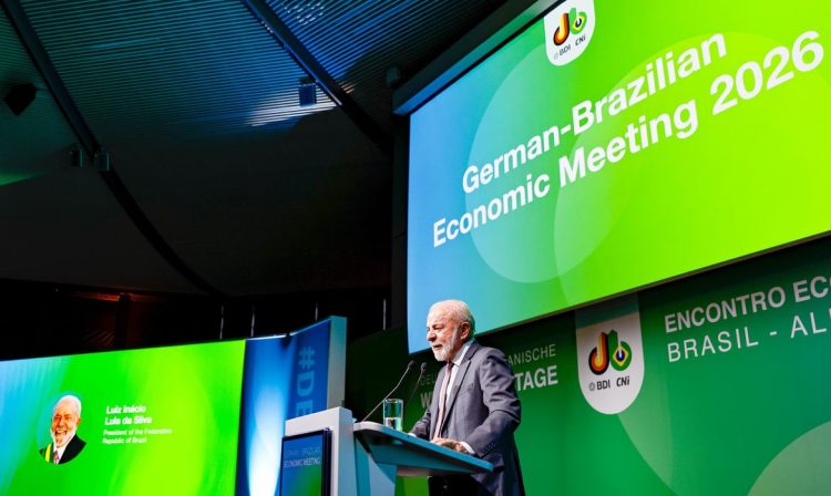 20.04.2026 – Presidente da República, Luiz Inácio Lula da Silva, durante Abertura da 42.ª Edição do Encontro Econômico Brasil- Alemanha. “Messegelände Convention Center”, Alemanha.

Foto: Ricardo Stuckert / PR