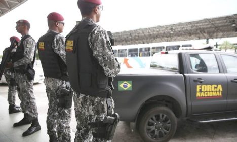 Força Nacional está atuando em Brasília desde os ataques no 8 de janeiro - (Foto: José Cruz/ABr)