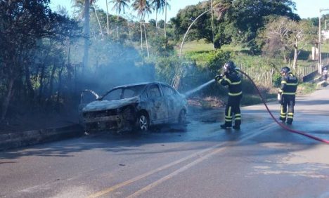 Ação do Corpo de Bombeiros Militar do RN