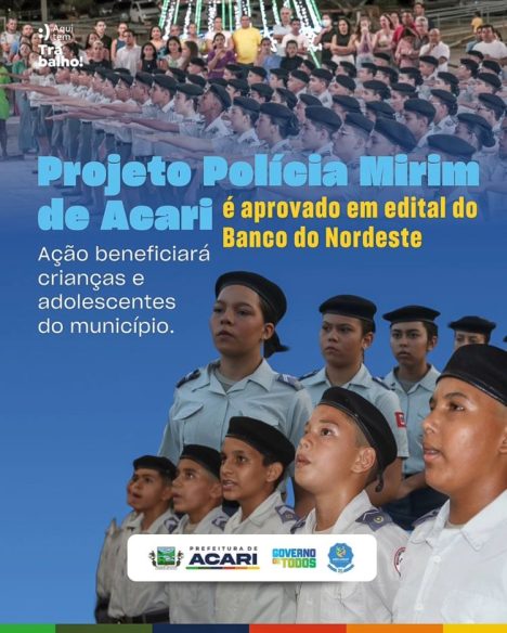 ACARI POLÍCIA MIRIM APROVADO PROJETO 222