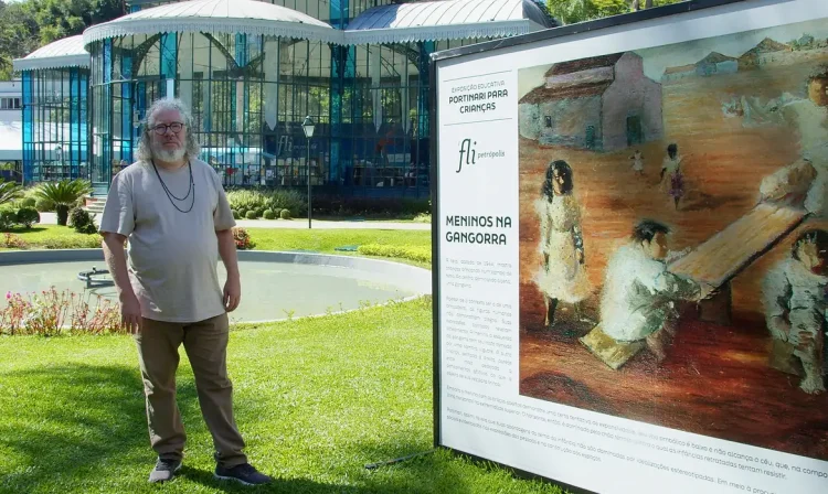 1º Flipetrópolis (festival literário internacional de Petrópolis). Na foto o curador e presidente do Flipetrópolis, Afonso Borges. Foto: Wstill/Divulgação