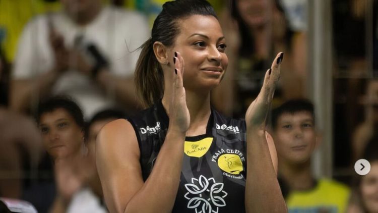 Waleska Oliveira, campeã olímpica pela seleção brasileira de vôlei. Foto: Reprodução - Waleska Oliveira/Instagram