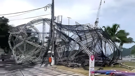 Árvore de Natal tem 50 metros e custa R$ 9 milhões. Foto: Guia Niterói.