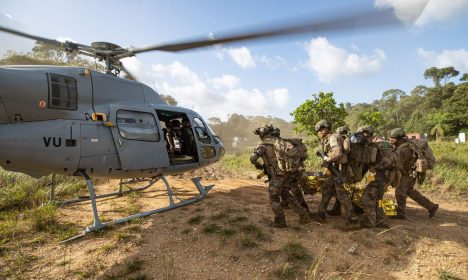 Exercícios internacionais mostram capacidade operacional e de colaboração do Exército Brasileiro. Foto: CCOMSEx