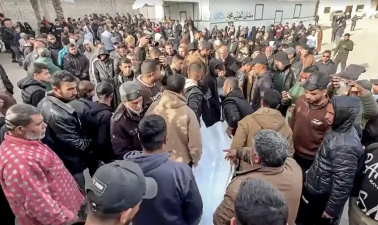 Brasília (DF), 15/02/2026 – Ataques aéreos israelenses matam 11 em Gaza, afirmam palestinos.
Frame Reuters/Proibida reprodução