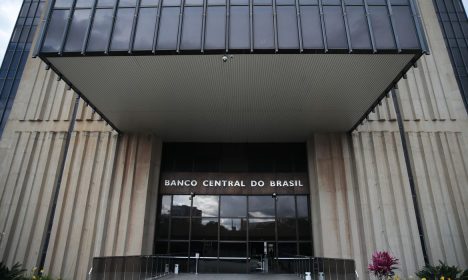 Edifício - sede do Banco Central do Brasil no Setor Bancário Norte