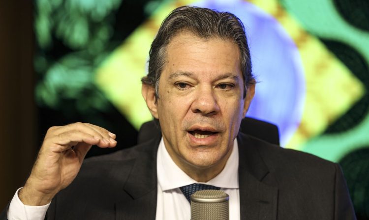 Brasília (DF), 20/03/2025 - O ministro da Fazenda, Fernando Haddad, participa do programa