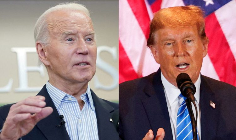 ELEIÇÕES NOS ESTADOS UNIDOS – BIDEN E TRUMP – Candidatos às próximas eleições norte americanas, Joe Biden e Donald Trump. Fotos: Reuters