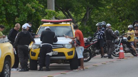 Em 9 meses a operação Lei Seca contabilizou 337 prisões pelo crime de embriaguez ao volante. Foto: José Aldenir/Agora RN