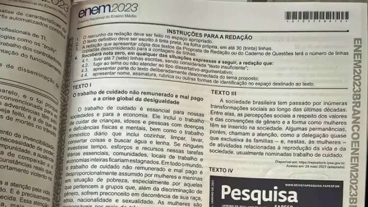 caderno redacao enem 2023 0