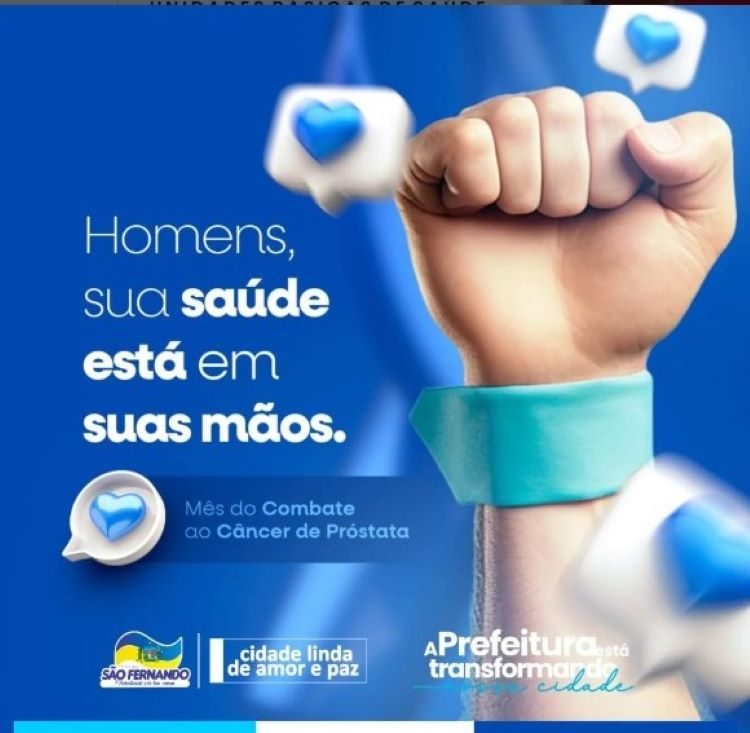 CAMPANHA NOVEMBRO AZUL SÃO FERNANDO 22 BLOG