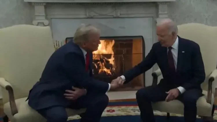 Joe Biden recebe Donald Trump na Casa Branca; líderes falam em “transição suave”