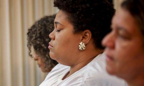 Brasília (DF) 08/11/2023 – Mãe Mirtes Renata - Caso Miguel: Justiça reduz pena de Sarí Corte Real de 8 anos e meio para 7 anos de prisão
Foto: Jc Penna/Instagram