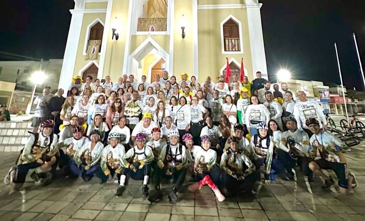 Momento da saída de Currais Novos - (FOTO: Agência Arretada)