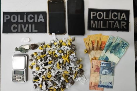 Droga apreendida pela Polícia em São Fernando