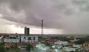 O INMET prevê chuva para Caicó neste domingo, dia 12