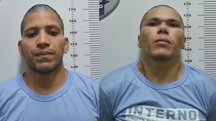 Deibson Cabral e Rogério Mendonça escaparam da Penitenciária Federal de Mossoró no dia 14 de fevereiro