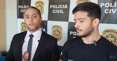 Delegados Leonardo Germano e Rodrigo Melo