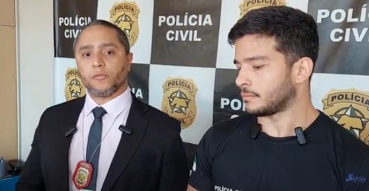 Delegados Leonardo Germano e Rodrigo Melo