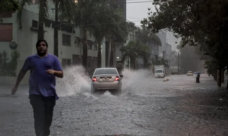 chuva em São Paulo