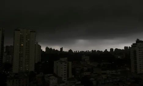 São Paulo (SP), 23/10/2024 - Chuva forte no final da tarde em São Paulo. Foto: Paulo Pinto/Agência Brasil