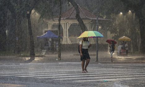 São Paulo-SP, 09/01/2024, Forte chuva atingiu a capital paulista na tarde desta terça-feira. Foto: Paulo Pinto/Agência Brasil