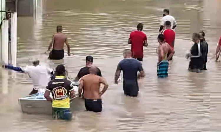 Rio de Janeiro – Chuvas – Fortes chuvas castigam Rio de Janeiro e região metropolitana. Imagem: Instagram Prefeitura do Rio