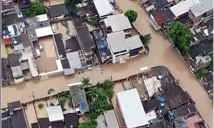 Rio de Janeiro – Chuvas – Fortes chuvas castigam Rio de Janeiro e região metropolitana. Imagem: Instagram Prefeitura do Rio