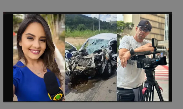 Brasília (DF), 17/04/2026 - Morte de equipe da Band MG:
Cinegrafista Rodrigo Lapa e a repórter Alice Ribeiro morreram após colisão frontal na BR-381.
Foto: jornalistassp/Instagram