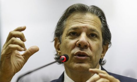 Brasília (DF), 28/12/2023 - O ministro da Fazenda, Fernando Haddad, concede entrevista coletiva à imprensa, em Brasília. Foto: Marcelo Camargo/Agência Brasil