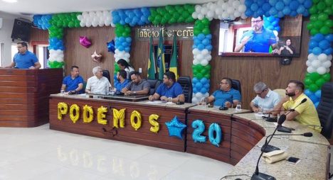 Convenção do Podemos aconteceu na Câmara Municipal