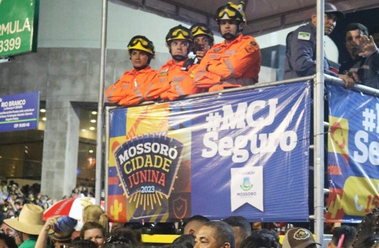 Corpo de Bombeiros Militar do RN no Mossoró Cidade Junina