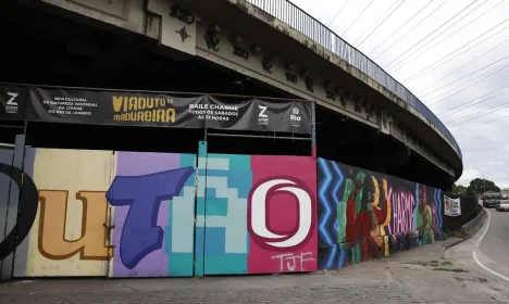 Rio de Janeiro (RJ) 18/11/2024 – O Viaduto de Madureira, onde acontece o Baile Charme, está em uma região marcada por diversas manifestações negras, como as escolas de samba Portela e Impérío Serrano, o Jongo da Serrinha e a Feira das Yabás. Foto: Fernando Frazão/Agência Brasil