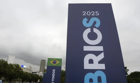 Rio de Janeiro (RJ), 03/07/2025 – Entrada do Museu de Arte Moderna (MAM), onde acontece a Cúpula do Brics. Foto: Fernando Frazão/Agência Brasil