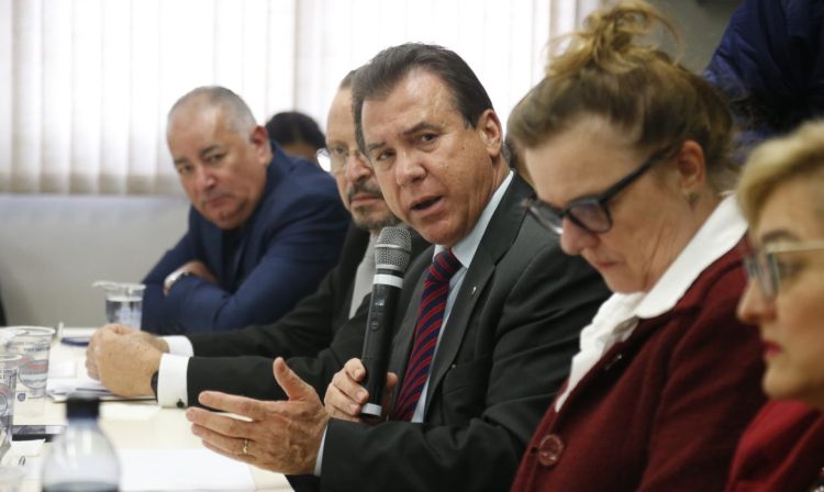 São Paulo - SP 15/07/2024 Ministro Luiz Marinho, se reúne com as centrais sindicais, no escritório do DIEESE na capital paulista. Em discussão, um ano da Lei de Igualdade Salarial.

Foto: Paulo Pinto/Agencia Brasil