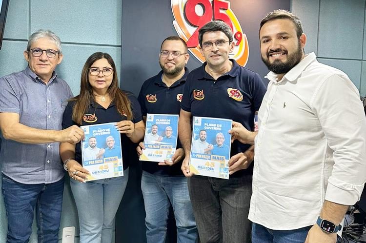 Dr. Tadeu e Toinho Santiago na 95fm