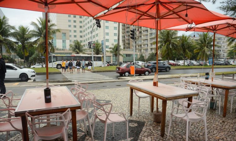 Rio de Janeiro (RJ), 05/10/2023 – Quiosque na Barra da Tijuca, zona oeste da capital fluminense onde médicos foram assassinados. Foto: Tomaz Silva/Agência Brasil