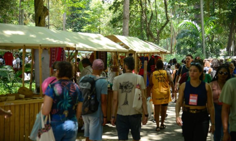 Rio de Janeiro (RJ), 21/11/2023 – Festival de Arte e Cultura da Agroecologia, no Passeio Público, no centro do Rio de Janeiro. Foto: Tomaz Silva/Agência Brasil