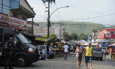 27/10/2023 - Rio de Janeiro (RJ), Foto feita em 08/03/2014 - As Forças Armadas voltaram a ocupar a Vila Kennedy, zona oeste da cidade. (Foto: Tânia Rêgo/Agência Brasil)