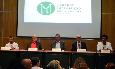 Rio de Janeiro (RJ), 03/04/2024 – Solenidade de entrega oficial do relatório que reconhece historicidade da comunidade do Horto, no Jardim Botânico, na zona sul da capital fluminense. Foto: Tomaz Silva/Agência Brasil