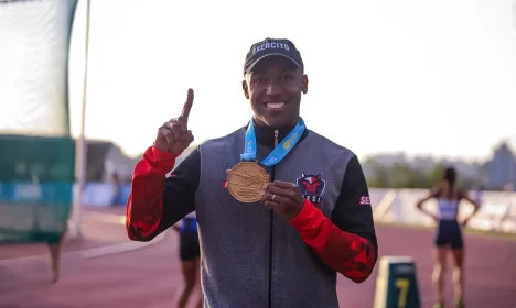 Erik Cardoso bateu recorde sul-americano no Troféu Brasil, em 31/07/2025