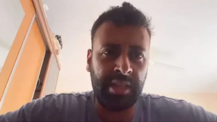Brasileiros-palestino Hasan Rabee não está entre os estrangeiros que deixarão Gaza. Reprodução/Twitter