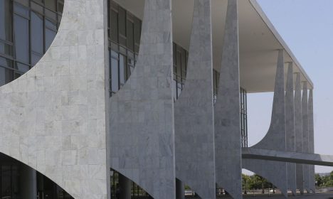 Fachada do Palácio do Planalto