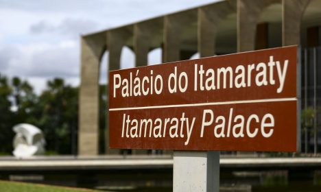 Brasília (DF), 10/04/2023 - Fachada do ministério de Relações Exteriores.