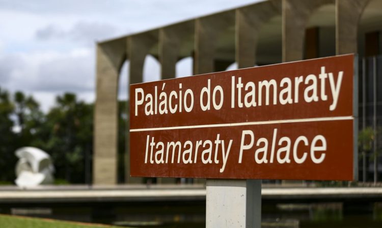 Brasília (DF), 10/04/2023 - Fachada do ministério de Relações Exteriores.