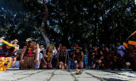 Rio de Janeiro (RJ), 16/04/2026 - FOTO DE ARQUIVO - Escola de Artes Visuais do Parque Lage celebra Dia dos Povos Originários. Foto: EAV/Divulgação
